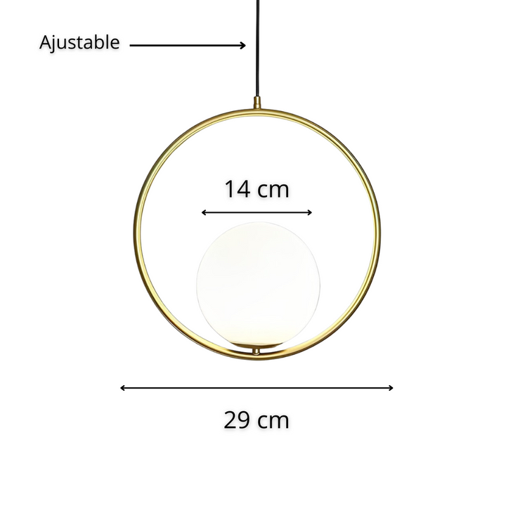 Lampe  Suspendue Mila Brass SS017