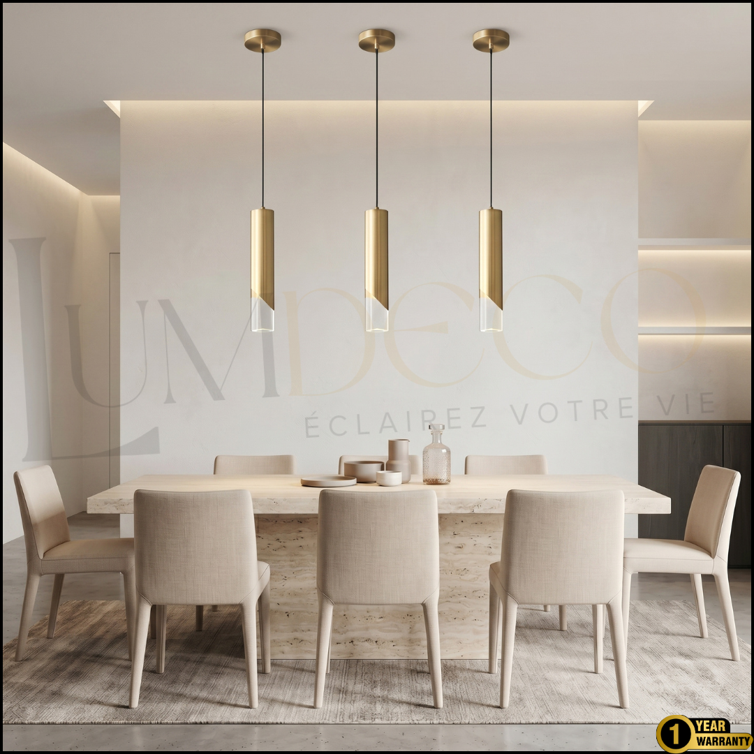 Suspension RIMINI Doré- SL026