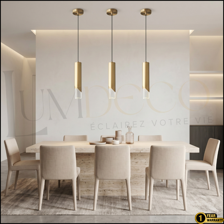 Suspension RIMINI Doré- SL026