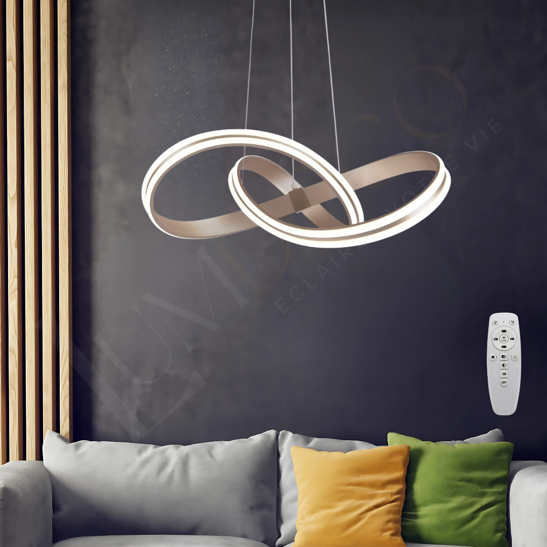 Suspension Infinity Glow Avec Telecommande SL047