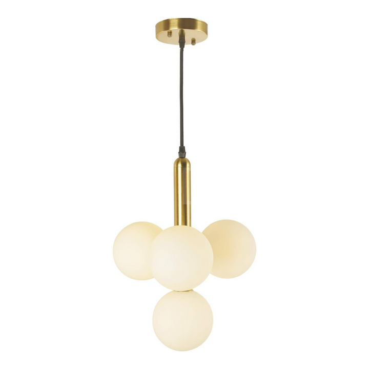 Suspension Tonica 4 Boule WHITE SS018-WH