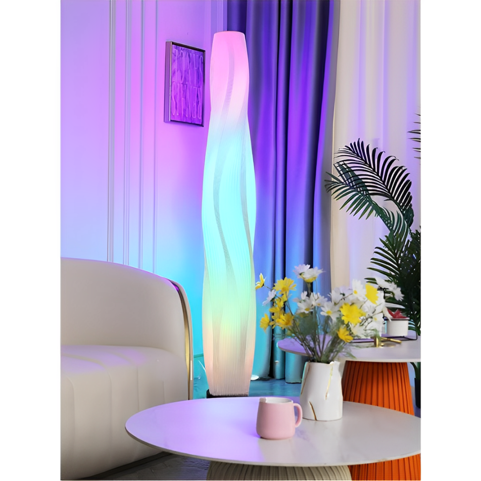 LAMPADAIRE Ondula RGB+WW AVEC TELECOMMANDE 28*155cm