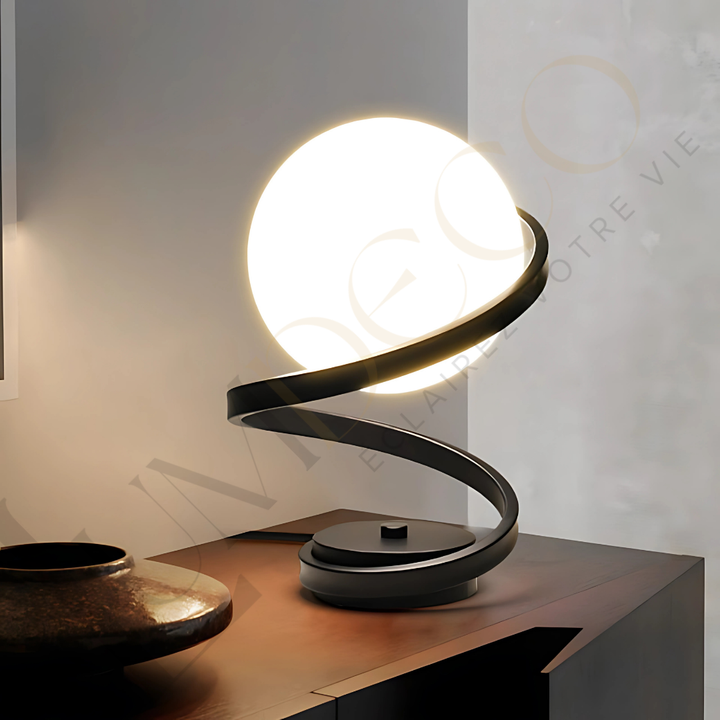 Lampe de Table Helix Noir AB003