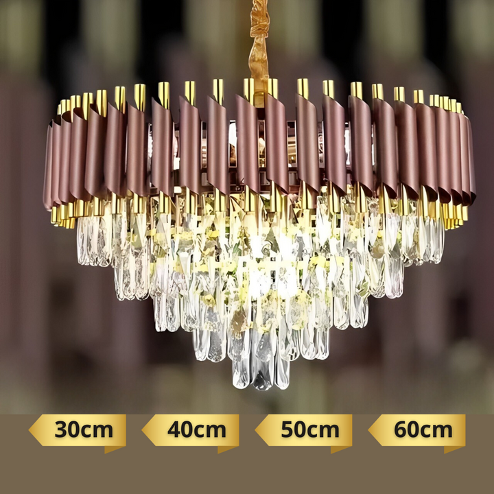 Lustre cristal ANDALUS MARRON TR075