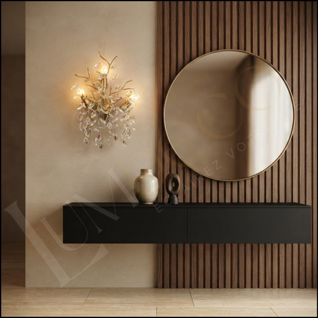 Applique Mural Bellanda Cristal- AP044