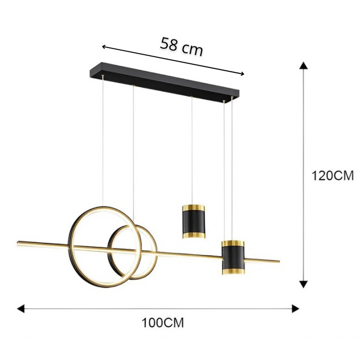 suspension Akwa-Black SL008