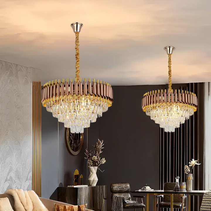 Lustre cristal ANDALUS MARRON TR075