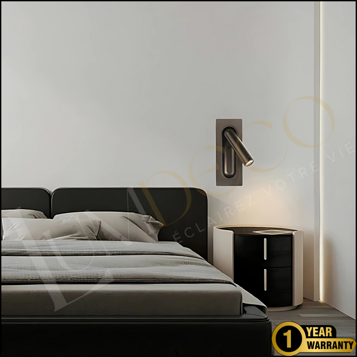Applique Murale LISEUSE LECTRA Noir - AP082
