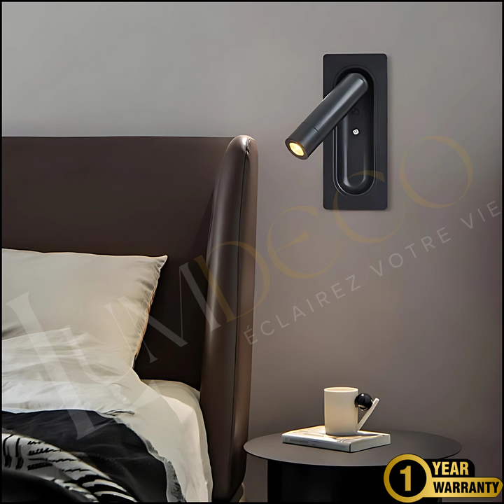 Applique Murale LISEUSE LECTRA Noir - AP082