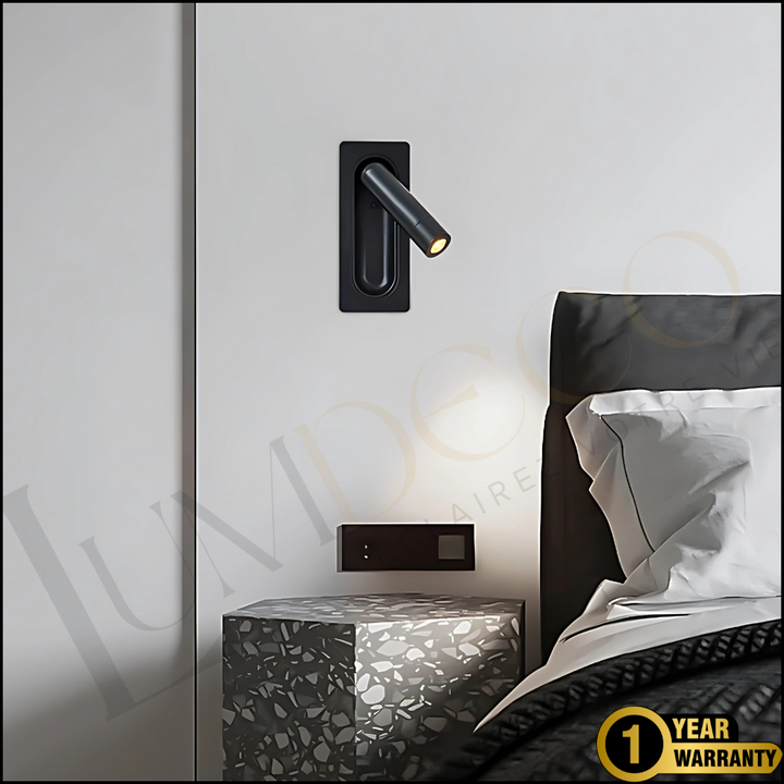 Applique Murale LISEUSE LECTRA Noir - AP082