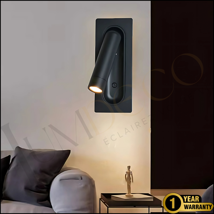 Applique Murale LISEUSE LECTRA Noir - AP082