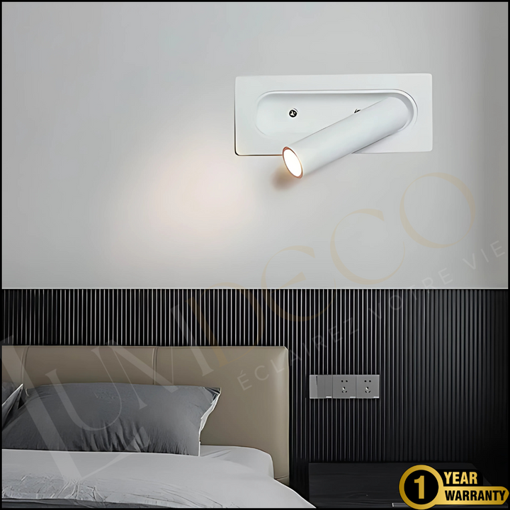 Applique Murale LISEUSE LECTRA Blanc-  AP083