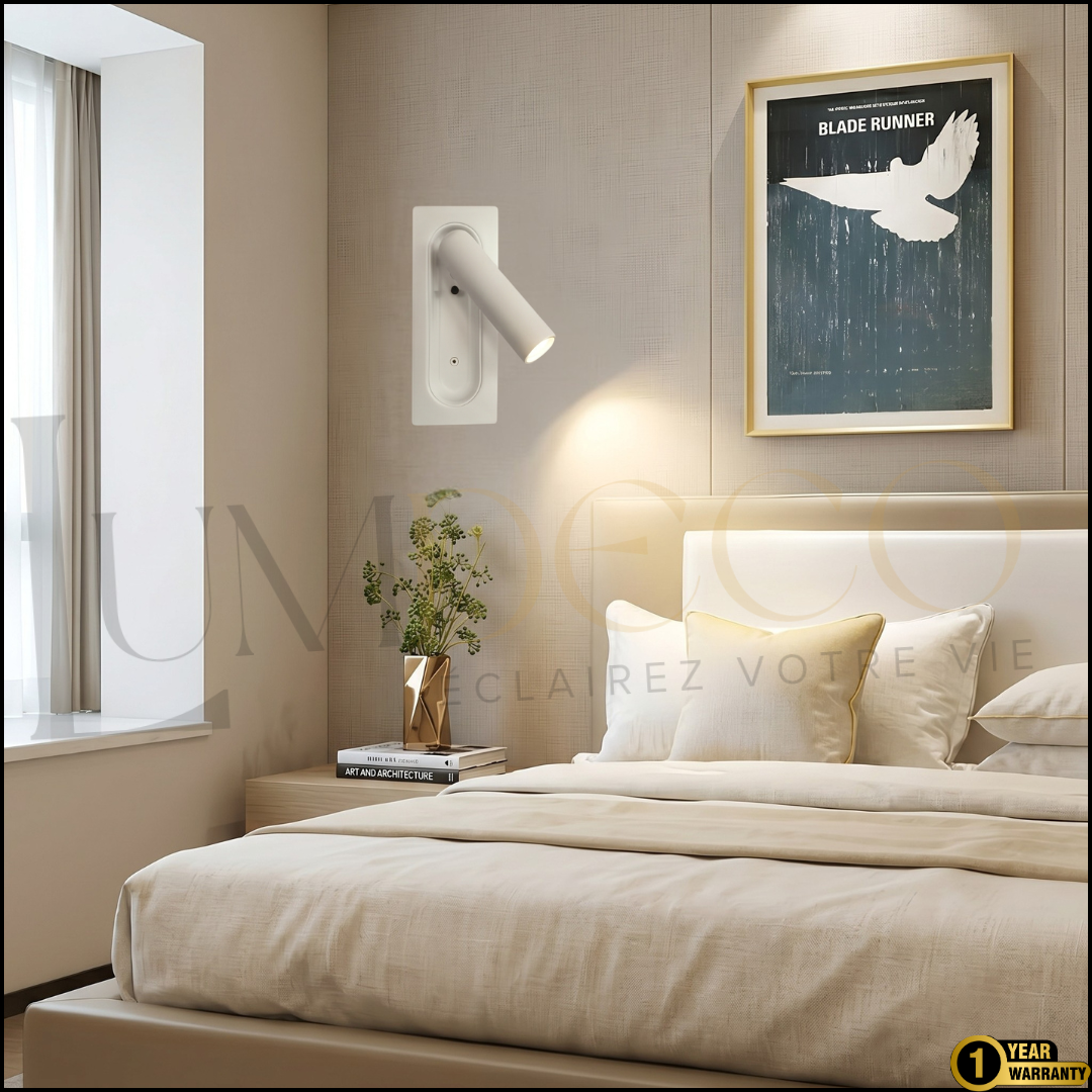Applique Murale LISEUSE LECTRA Blanc-  AP083