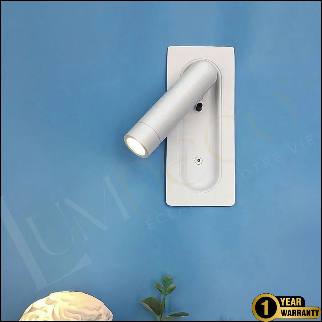 Applique Murale LISEUSE LECTRA Blanc-  AP083