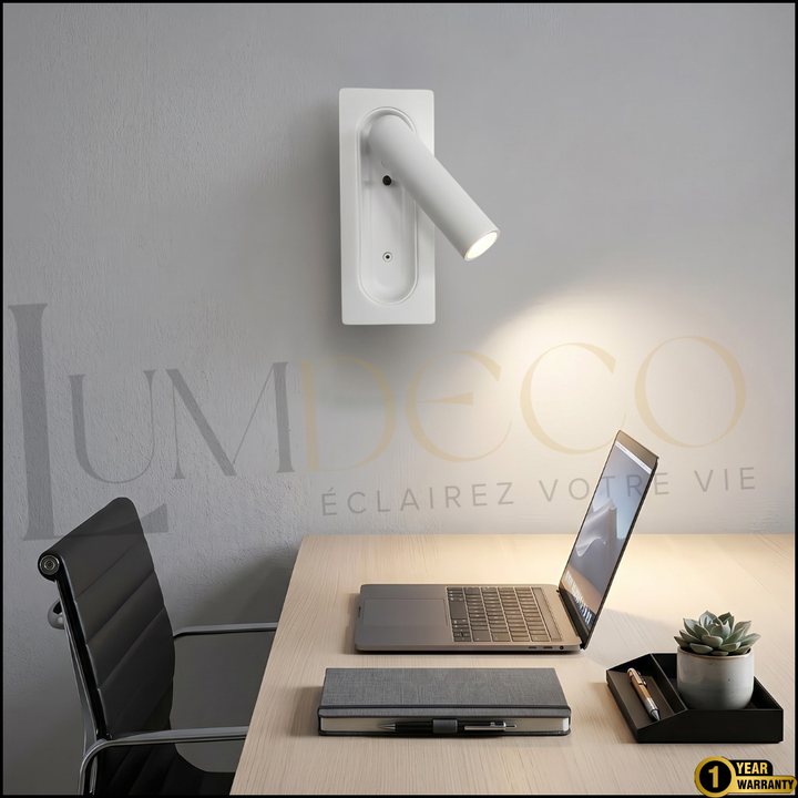 Applique Murale LISEUSE LECTRA Blanc-  AP083
