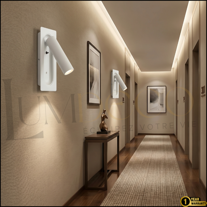 Applique Murale LISEUSE LECTRA Blanc-  AP083