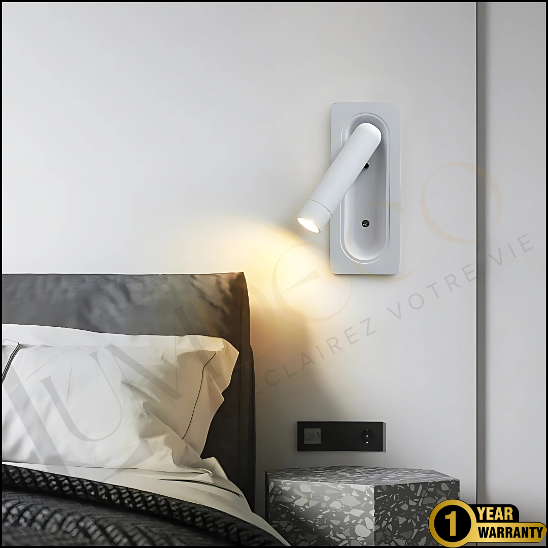 Applique Murale LISEUSE LECTRA Blanc-  AP083