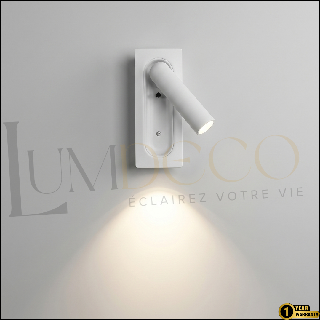 Applique Murale LISEUSE LECTRA Blanc-  AP083