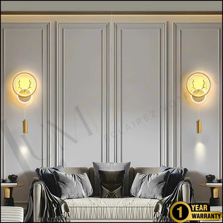 Applique Murale DEERLUX Dorée- AP098