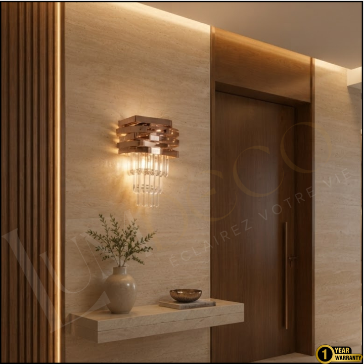 Applique Murale HEXALUX Rose Gold