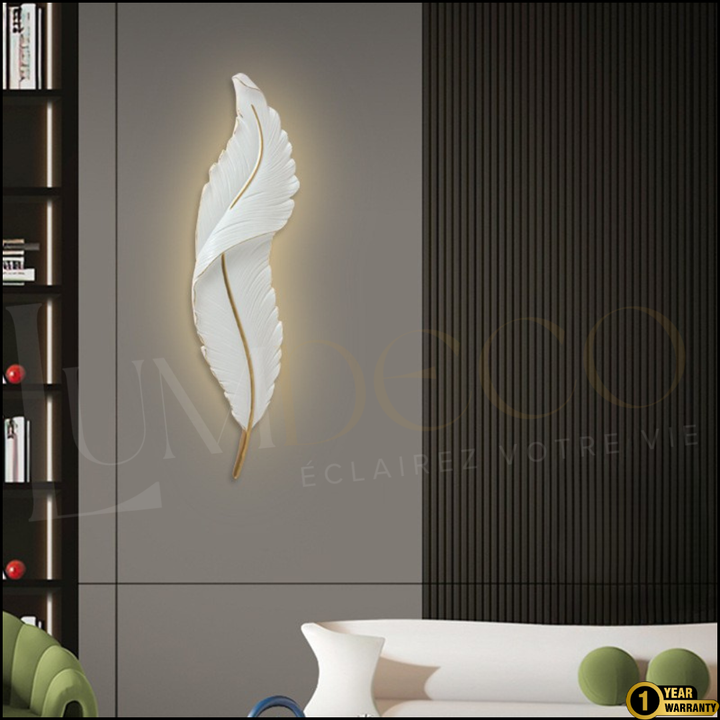 Applique Murale PLUME Blanc