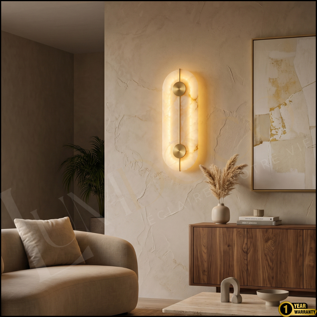 Applique Murale VELENA Marbre