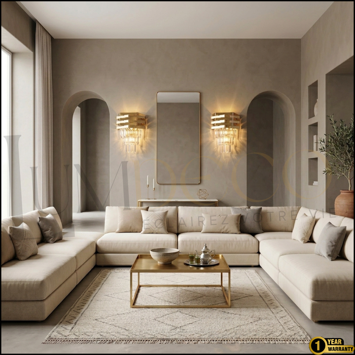 Applique Murale HEXALUX Doré- AP087