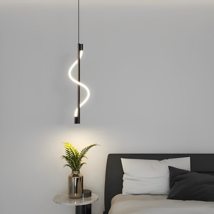 Suspension spirale Led