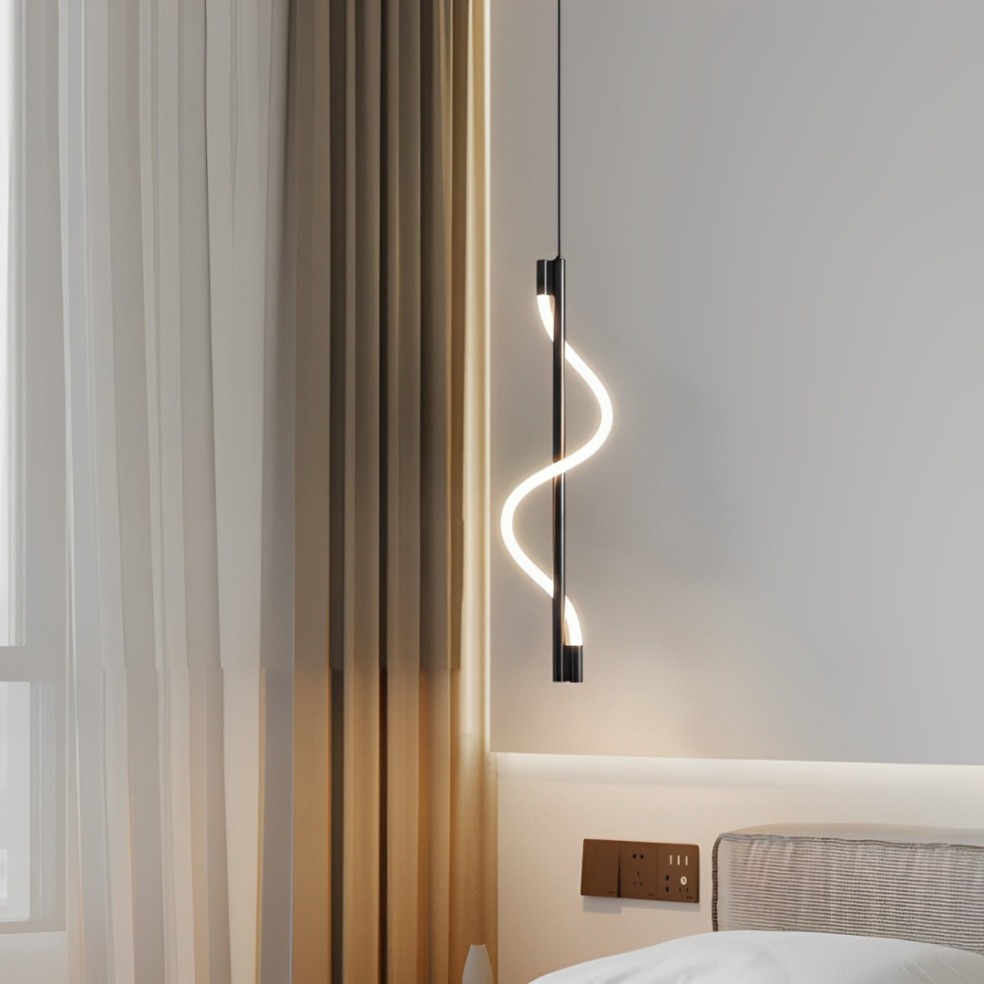 Suspension spirale Led