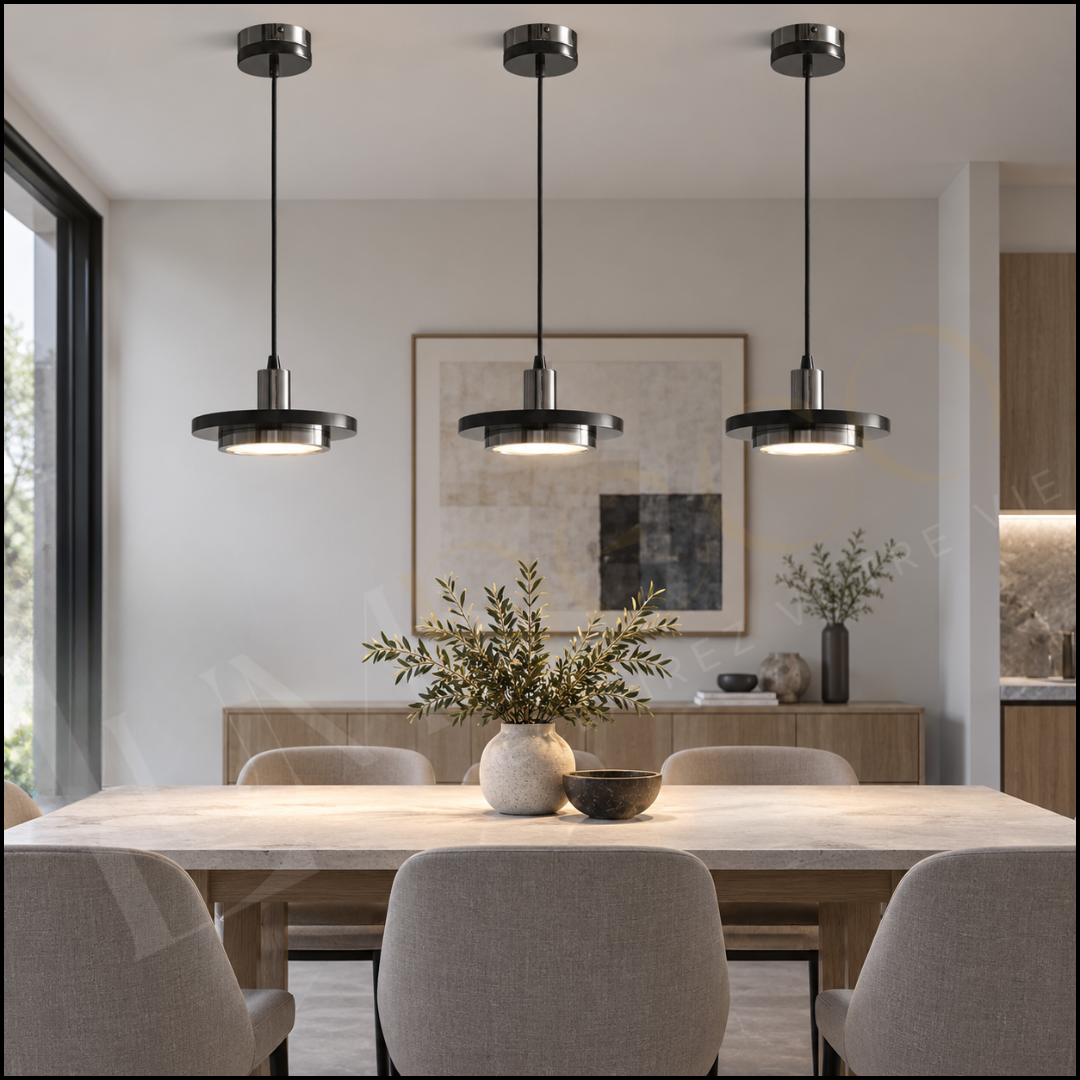 Suspension ASTRIA Marbre Noir - SL121
