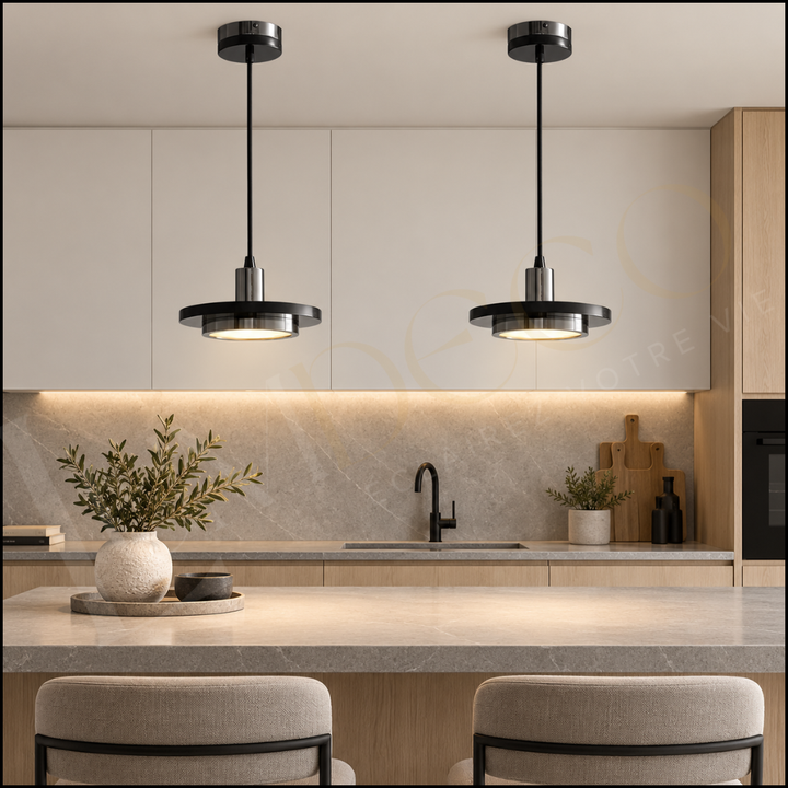 Suspension ASTRIA Marbre Noir - SL121