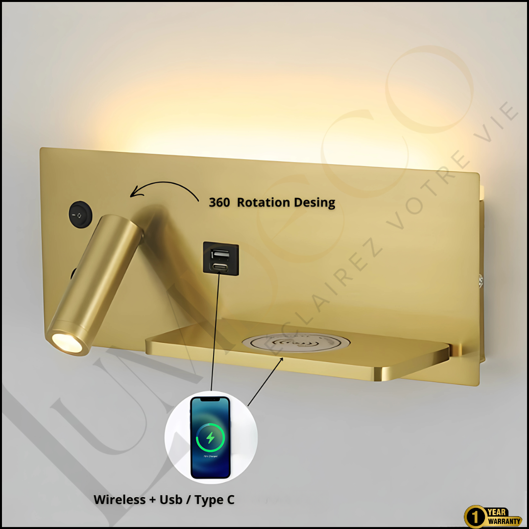 Applique Murale LISEUSE LUXCHARGE- AP010