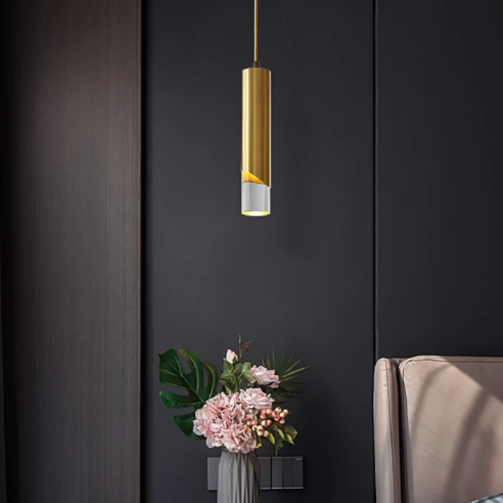 Lampe LED suspendue rimini gold SL026