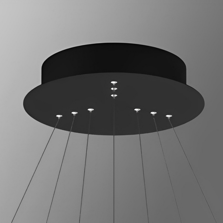 suspension Led acvato noir 3 couleur