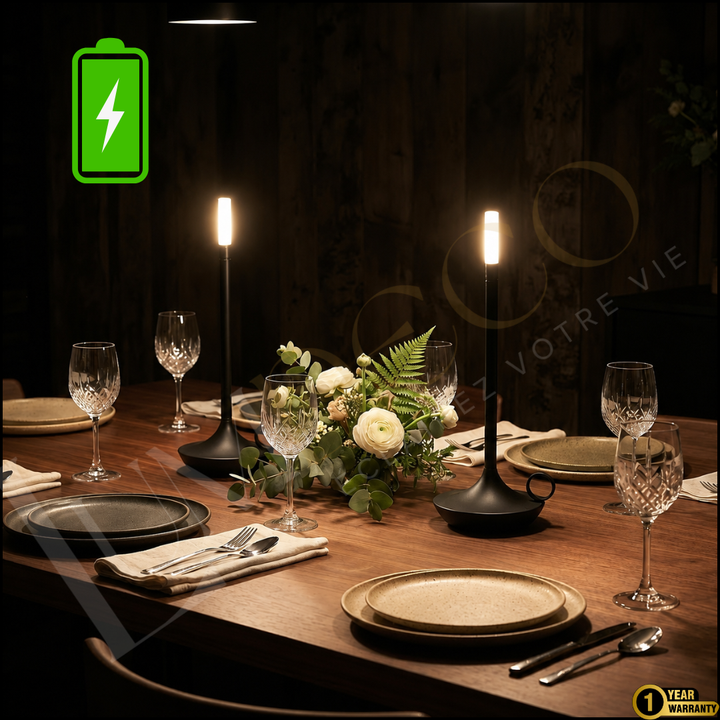 Lampe de Table CANDELA Rechargeable