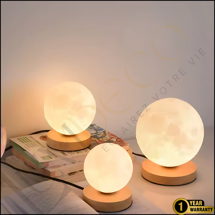 Lampe de Table LUNA GLOBE- AB006