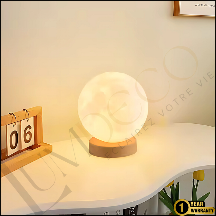Lampe de Table LUNA GLOBE- AB006