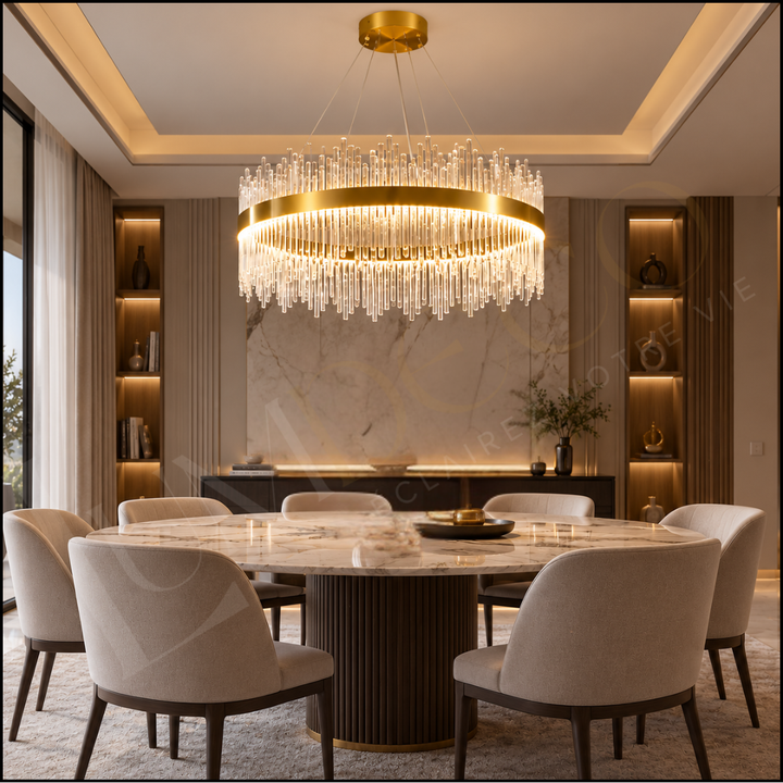 Lustre SUSPENSIA Cristal - TR019