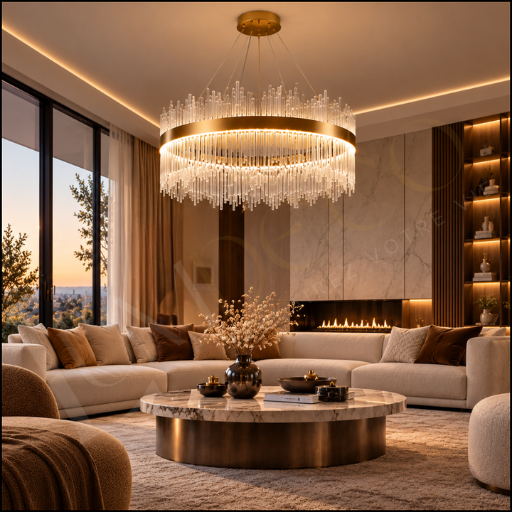 Lustre SUSPENSIA Cristal - TR019