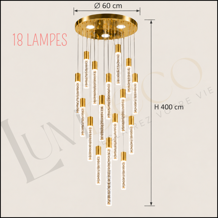 Lustre Suspendu LUMIVERA DORE