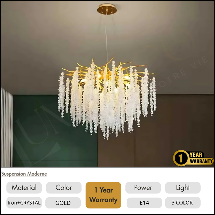 Lustre ATELINA  ROND TR009