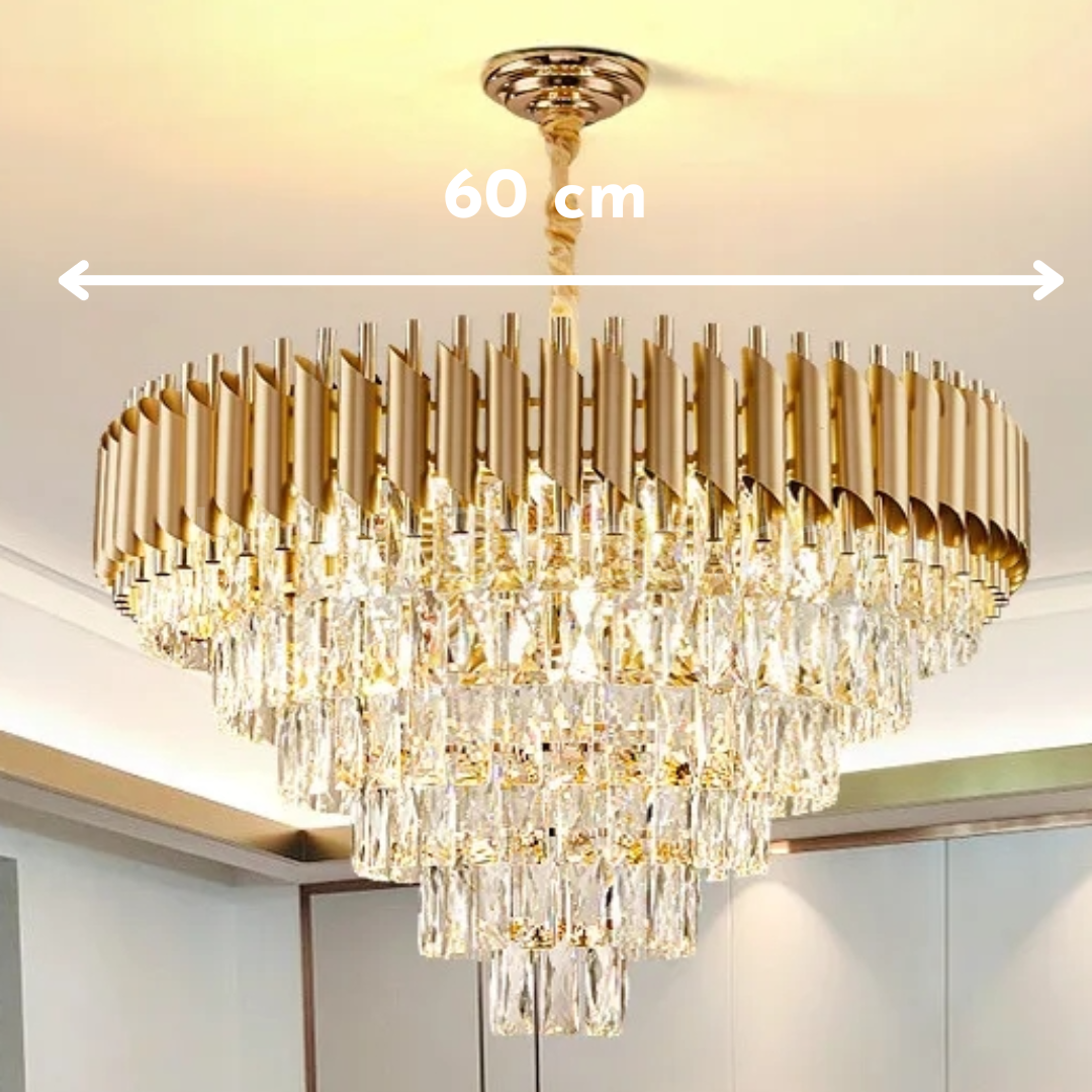 Lustre cristal ANDALUS GOLD TR029