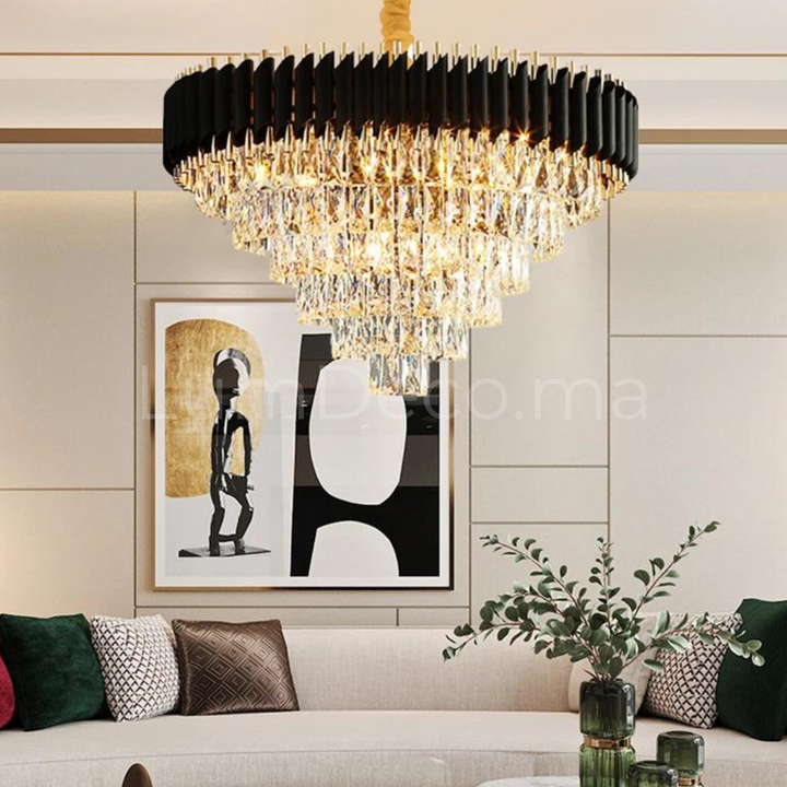 Lustre cristal ANDALUS Black TR021