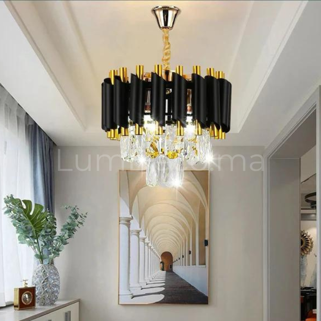 Lustre cristal ANDALUS Black TR021