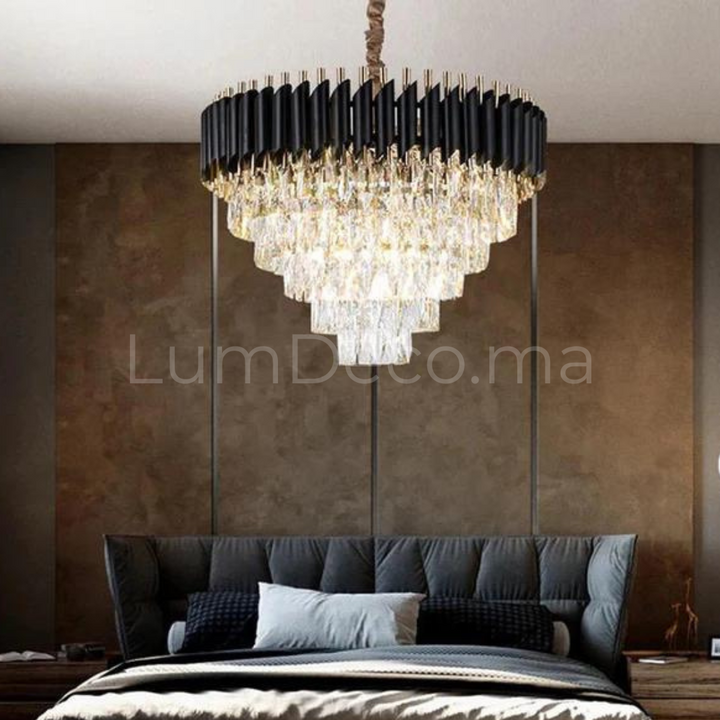 Lustre cristal ANDALUS Black TR021