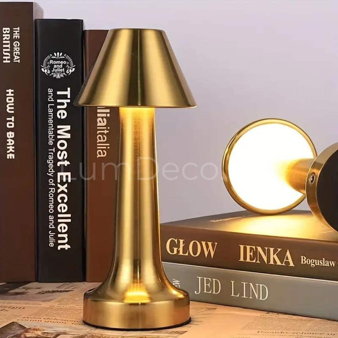 Lampe de table  DELI GOLD rechargeable AB108