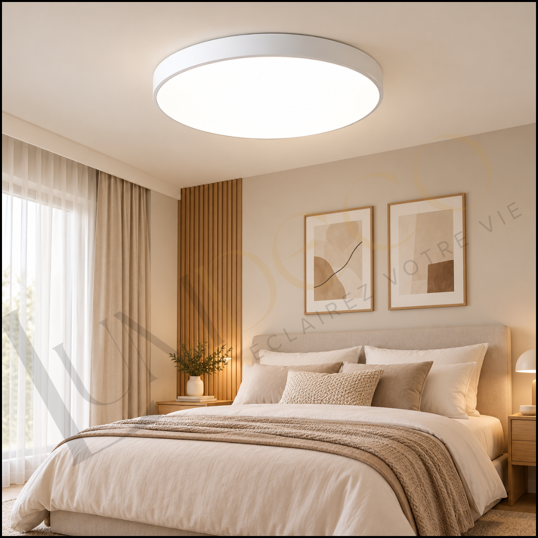 Plafonnier ORBIS BLANC- PL025