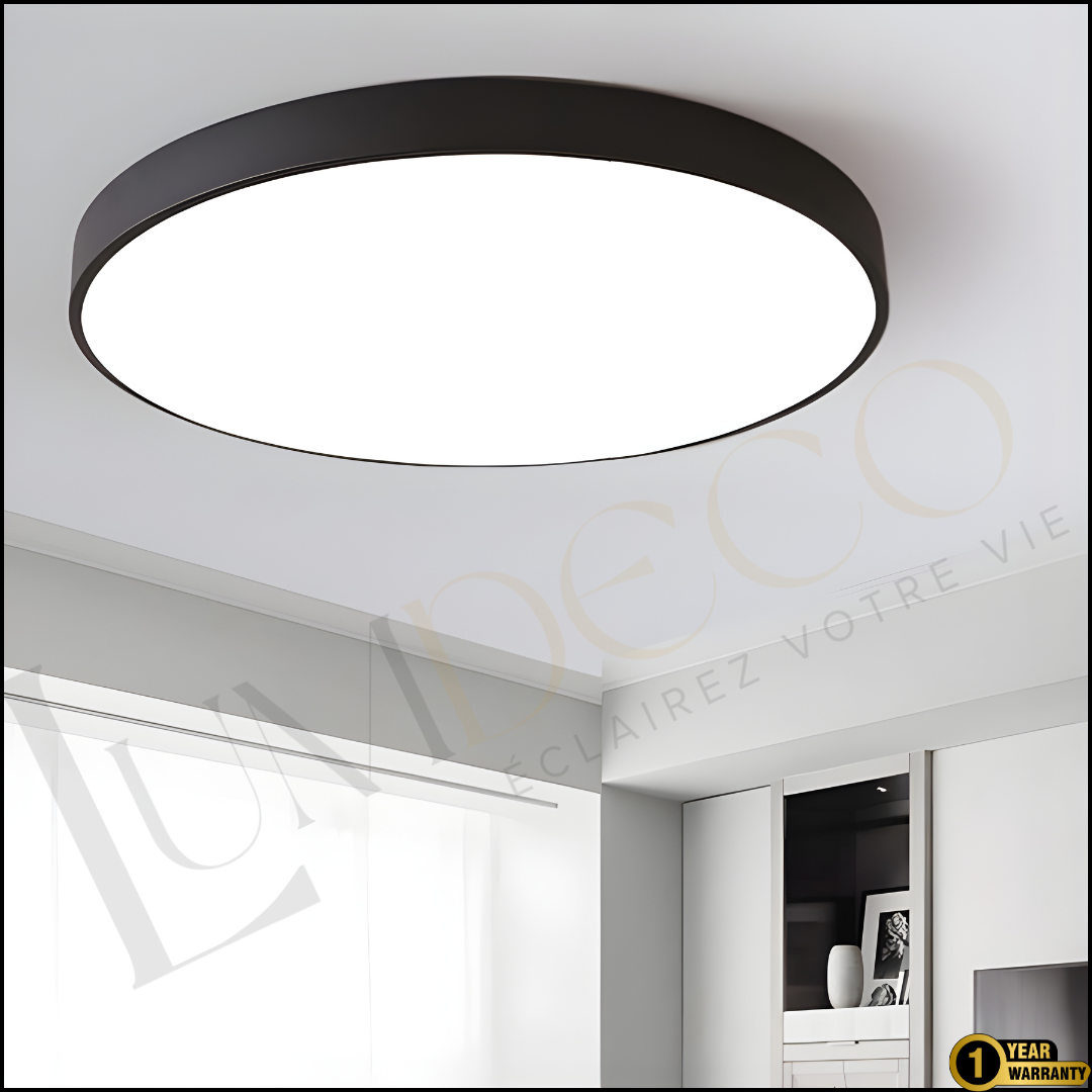 Plafonnier LED ORBIA NOIR- PL004