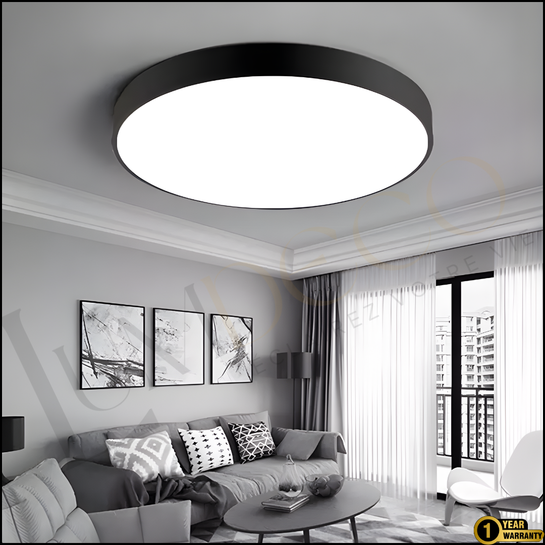 Plafonnier LED ORBIA NOIR- PL004