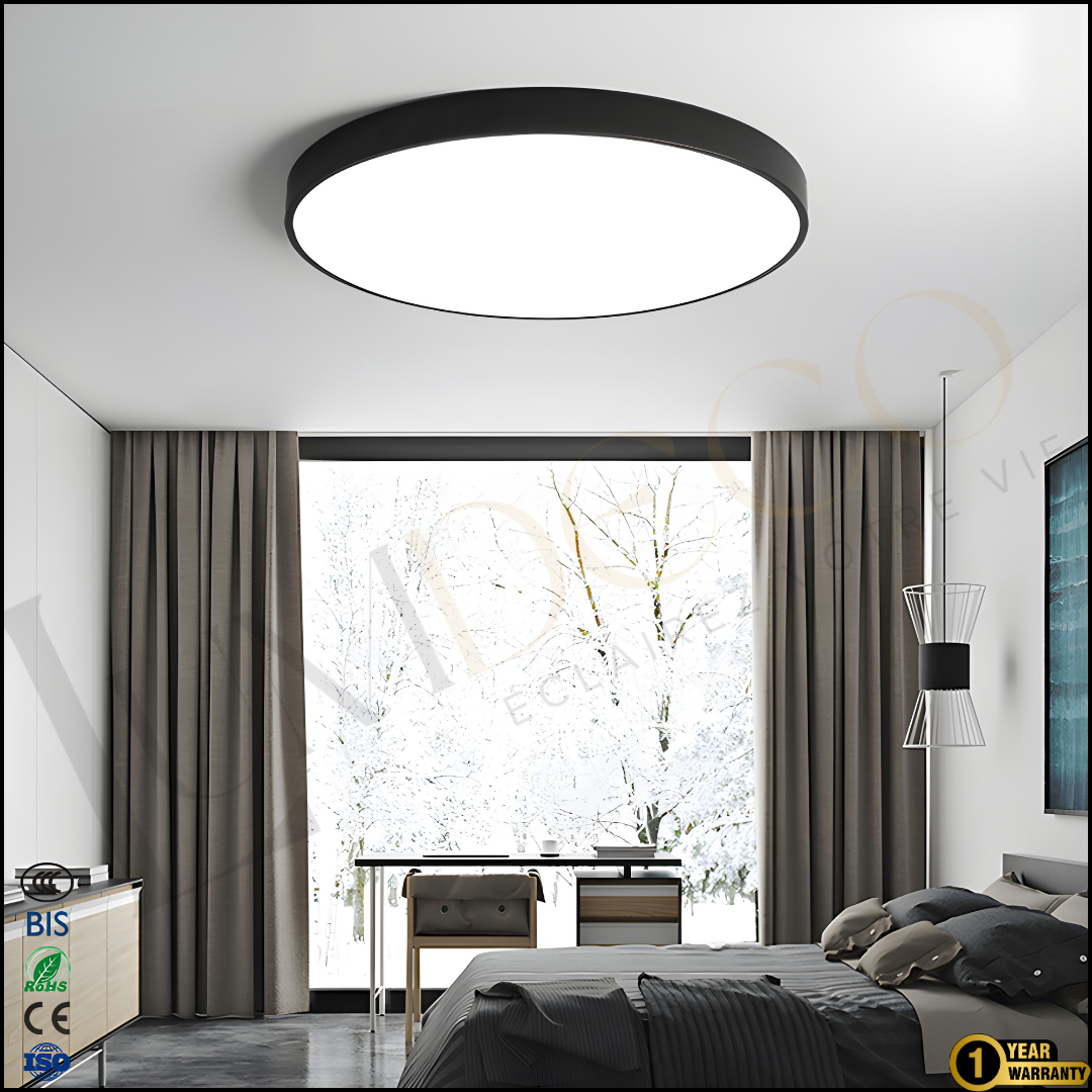 Plafonnier LED ORBIA NOIR- PL004